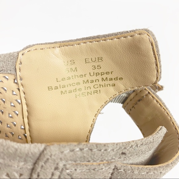 Sam Edelman Henri Bootie Heeled Slingbacks Taupe - Picture 3 of 7